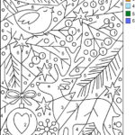 Nicole s Free Coloring Pages CHRISTMAS Color By Number