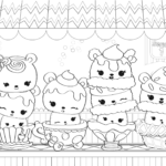 Num Noms Coloring Pages Best Coloring Pages For Kids