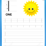 Number 1 Handwriting Practice Worksheet Free Printable