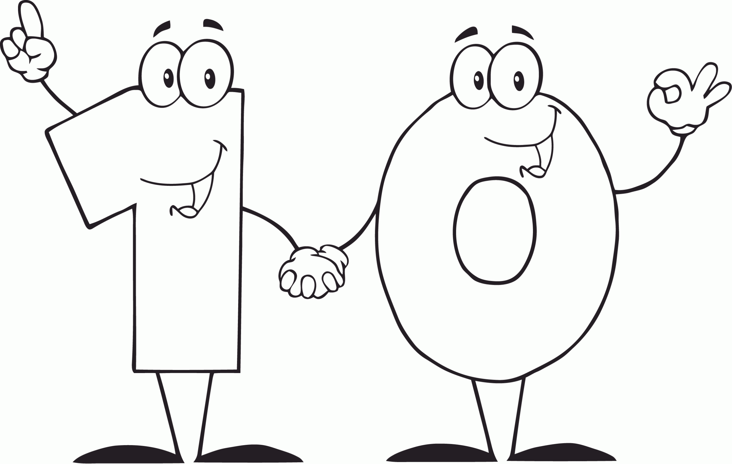 Number 10 Coloring Pages Free Printable Crafts To Do Number 10 Coloring Pages Free Printable Crafts To Do