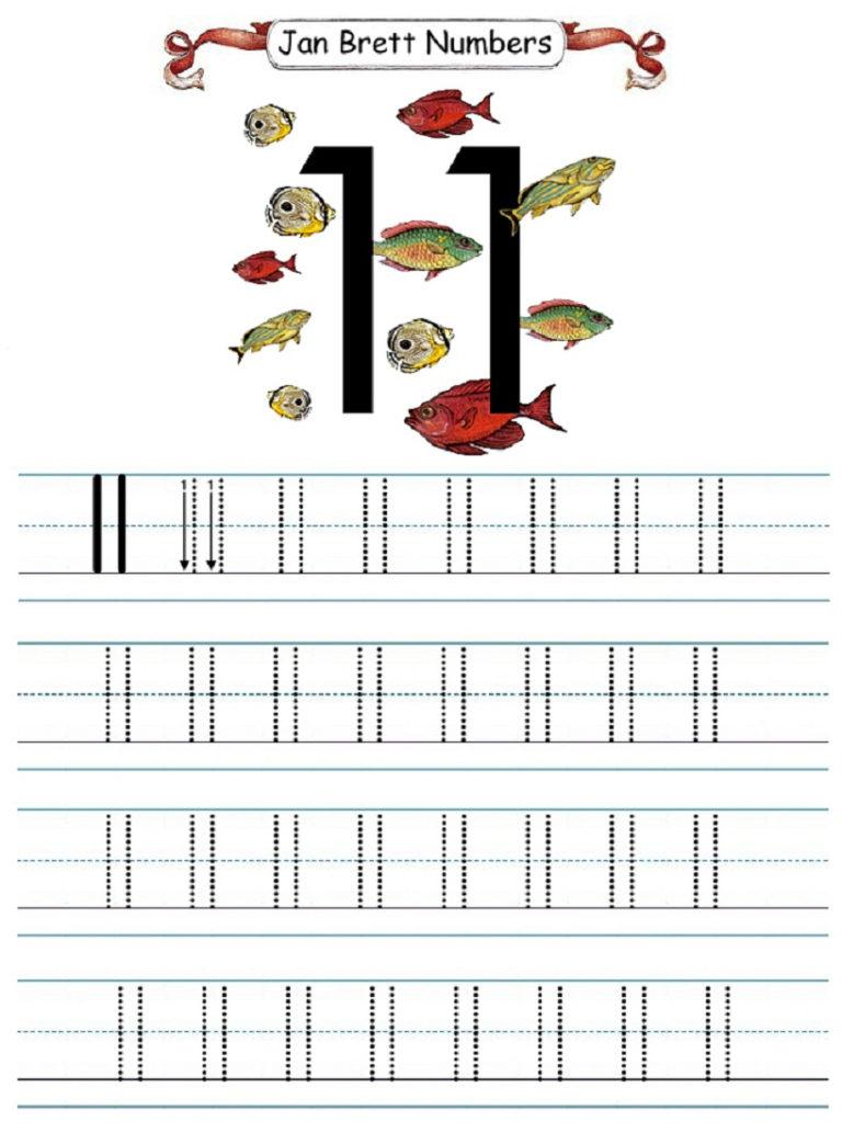 Number 11 Worksheets Printable Activity Shelter