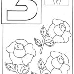 Number 3 Coloring Page Coloring Home