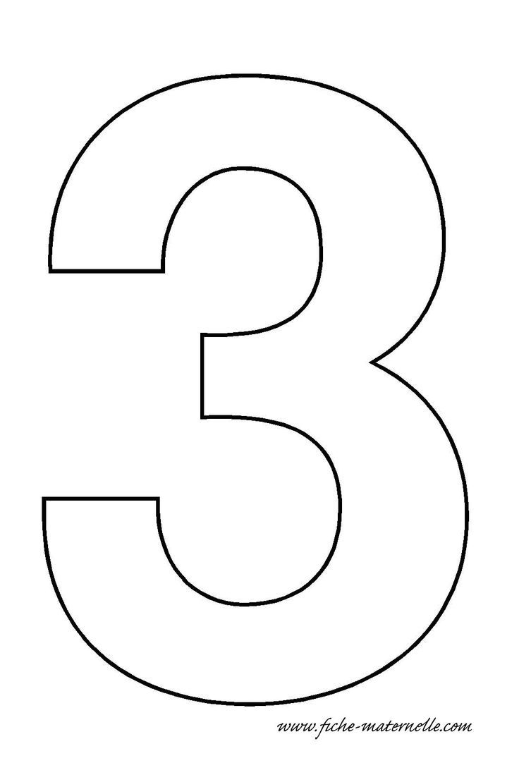 Number 3 Template Crafts And Worksheets For Preschool Number 3 Template Crafts And Worksheets For Preschool