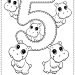 Number 5 Preschool Printables Free Worksheets And Coloring