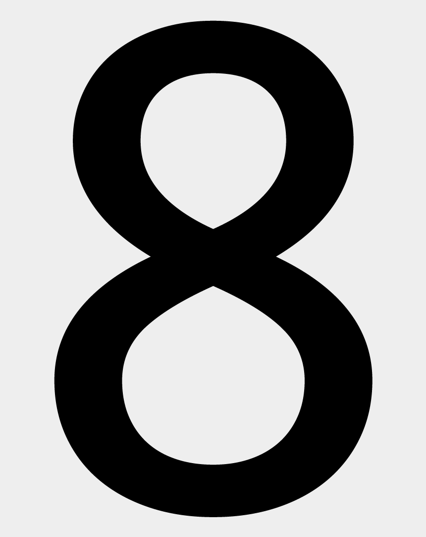 Number 8 Png Large Printable Number 8 Cliparts 