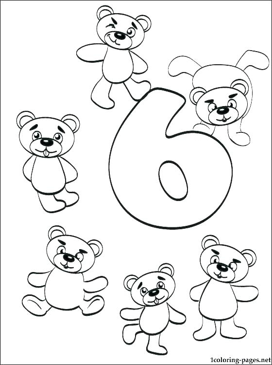 Number Coded Coloring Pages At GetColorings Free 