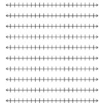 Number Line Template 04 Tim s Printables