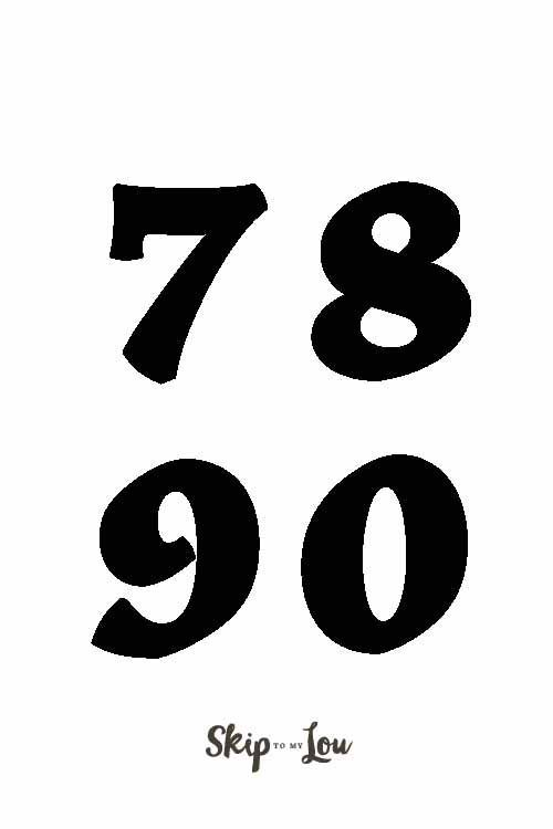 Number Templates Skip To My Lou Number Templates Number Templates Skip To My Lou Number Templates
