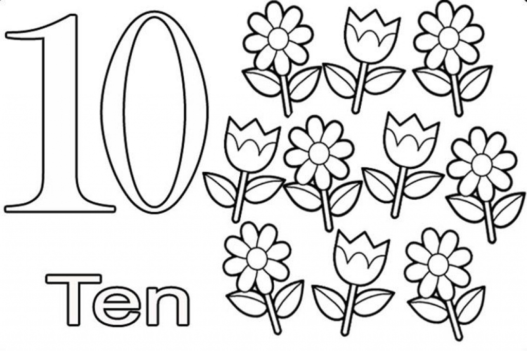 Number Ten Learning To Write Simple Handwriting Number Number Ten Learning To Write Simple Handwriting Number
