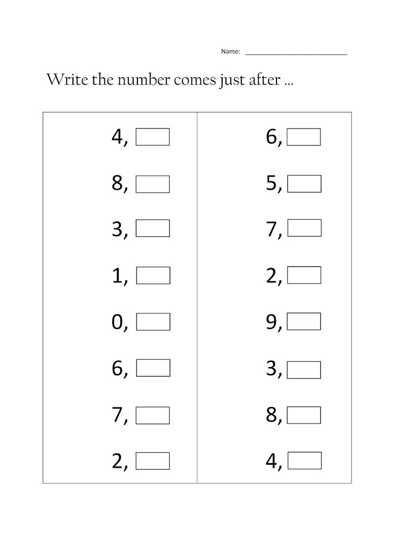 Number Worksheets For Preschool Printable Coloring Sheets Number Worksheets For Preschool Printable Coloring Sheets