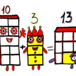 NUMBERBLOCKS 13 LEARN TO COUNT NUMBERBLOCKS COLORING