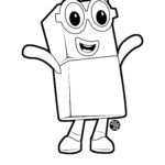 Numberblocks 2 Printable Coloring Book Coloring For