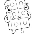 Numberblocks Coloring Pages Coloring Home