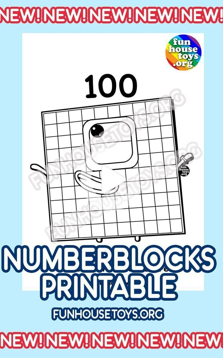 Numberblocks Printables In 2020 Fun Printables For Kids 