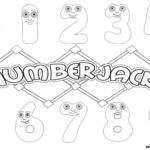 Numberjacks Coloring Page Coloring Pages Color Drawings