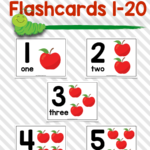 Numbers Flashcards 1 20 With Images Flashcards Free