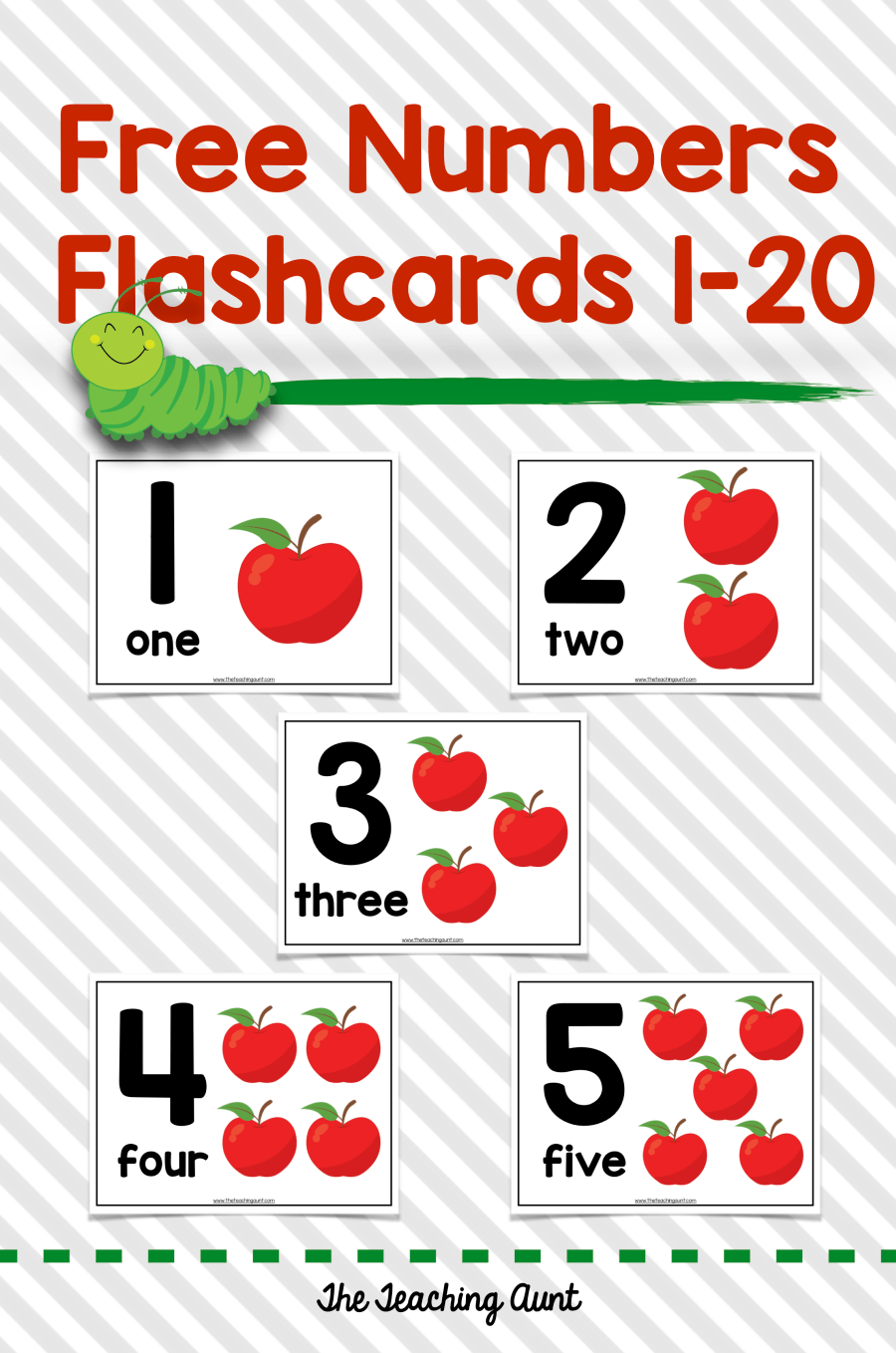 Numbers Flashcards 1 20 With Images Flashcards Free Numbers Flashcards 1 20 With Images Flashcards Free