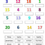 Numbers Worksheet Pdf Worksheets Printable Preschool Age