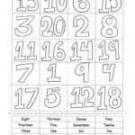 Ordinal Numbers Worksheet 1 20 NumbersWorksheet