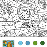 Owl Color By Number Free Printable Coloring Pages