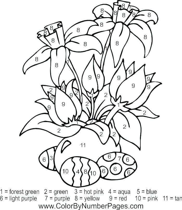 Paint By Number Coloring Pages At GetColorings Free 