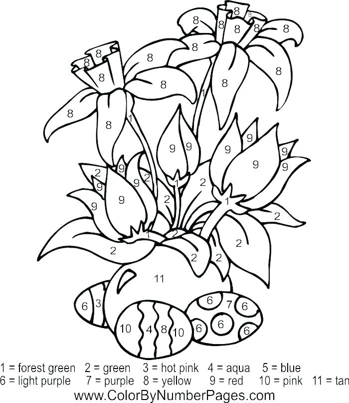 Paint By Number Coloring Pages At GetColorings Free