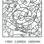 Paint By Number Coloring Pages At GetDrawings Free Download