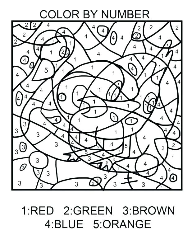 Paint By Number Coloring Pages At GetDrawings Free Download