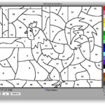 Paint By Numbers Colouring Pages page 2 Paint By
