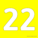 Pin By Dazie On Number 22 Printable Numbers Lettering