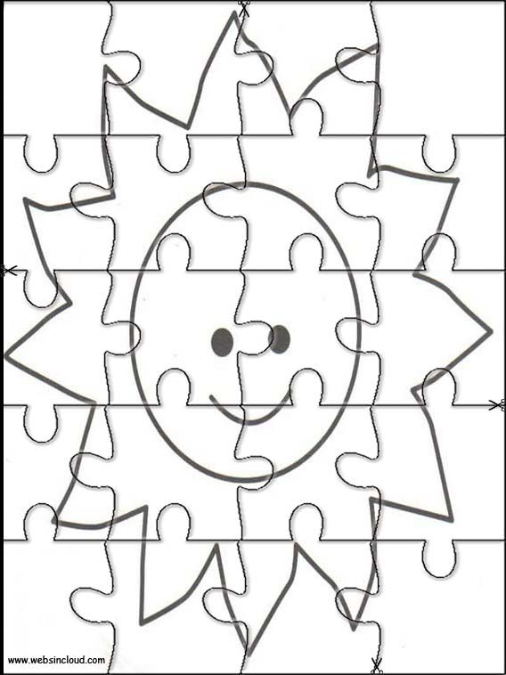 Pin En Printable Jigsaw Puzzles To Cut Out For Kids