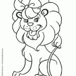 Pre K Coloring Pages Free Printable Lion Pre K Coloring