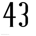 Printable Antique Numbers 1 To 50 Letters And Numbers Org