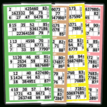 Printable Bingo Cards Numbers 1 90 Printable Bingo Cards