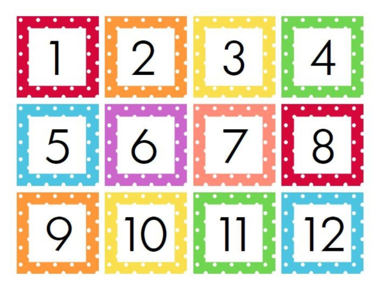 Printable Calendar Numbers 1 31 Calendar Printables Free