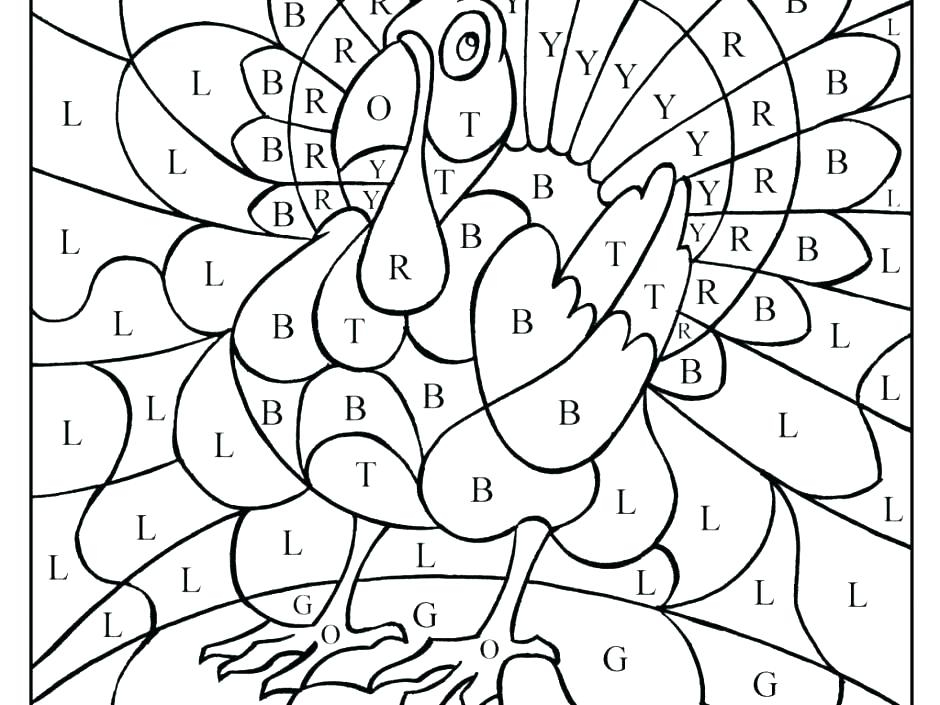 Printable Color By Number Coloring Pages For Adults At 