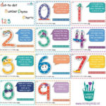 Printable Dot To Dot Number Rhyme Charts Numbers