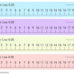 Printable Number Line 1 20 Printable Number Line Number