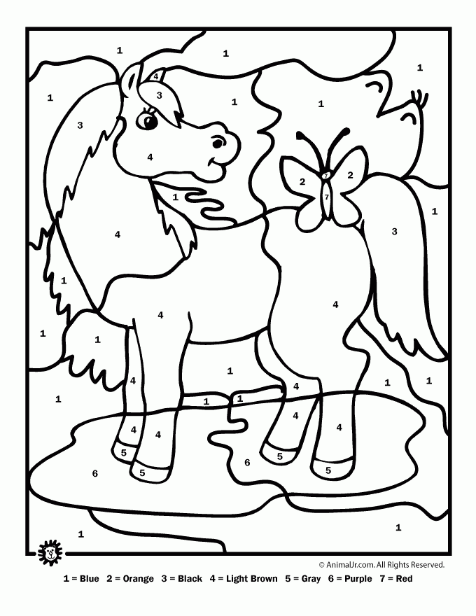 Printable Paint By Numbers Coloring Home Printable Paint By Numbers Coloring Home
