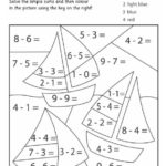 Sailing Boats Maths Facts Colouring Page