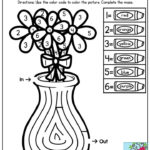 Simple Maze And Color By Number Two Activities In One