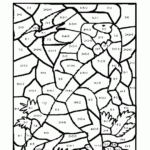 Stegosaurus Math Activity Printout EnchantedLearning