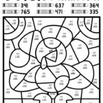 Thanksgiving Color By Number Addition Differentiated