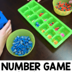 The Printable Princess Easy Number Game For Kindergarten