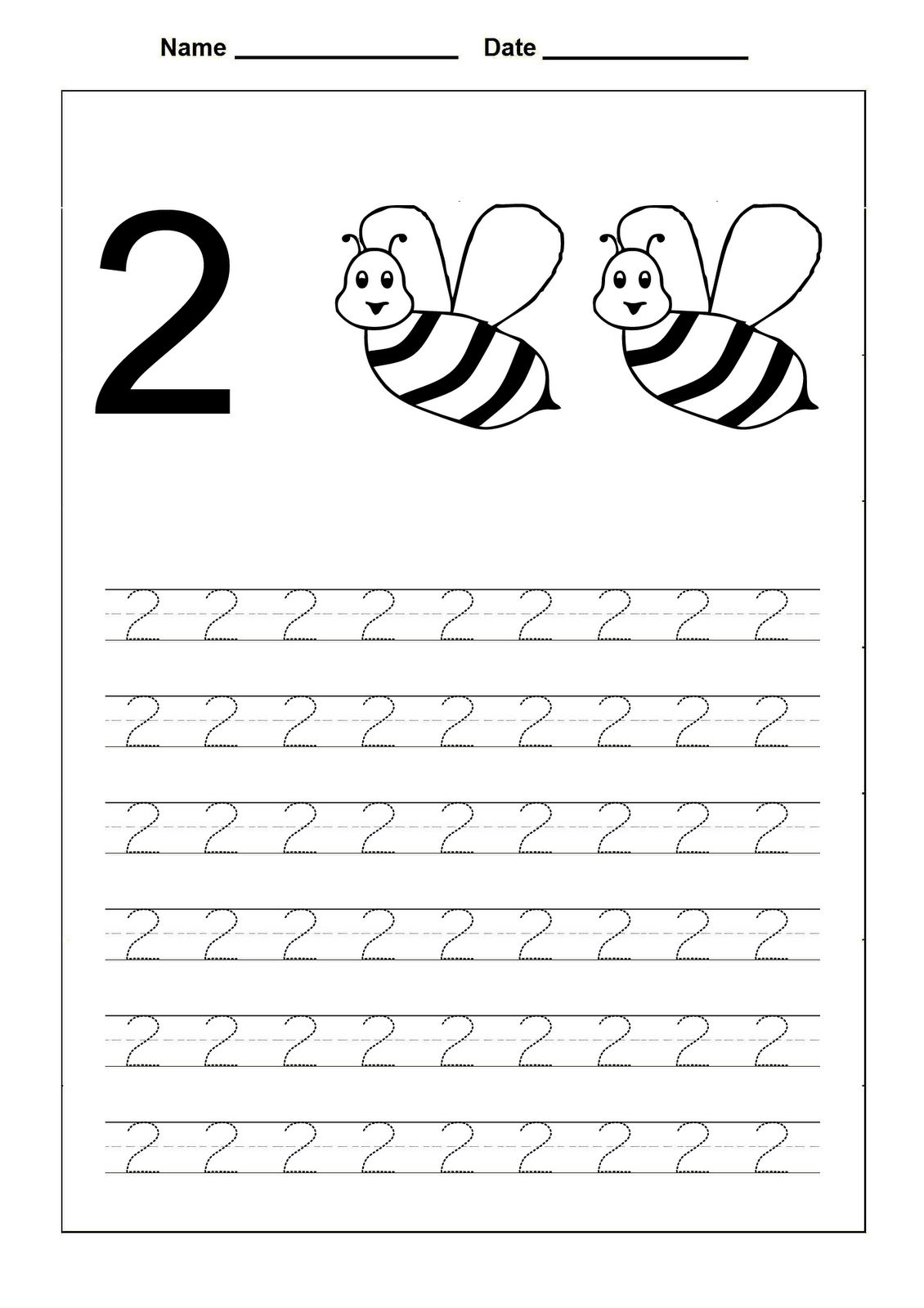 Trace Number 2 Worksheets Activity Shelter Trace Number 2 Worksheets Activity Shelter