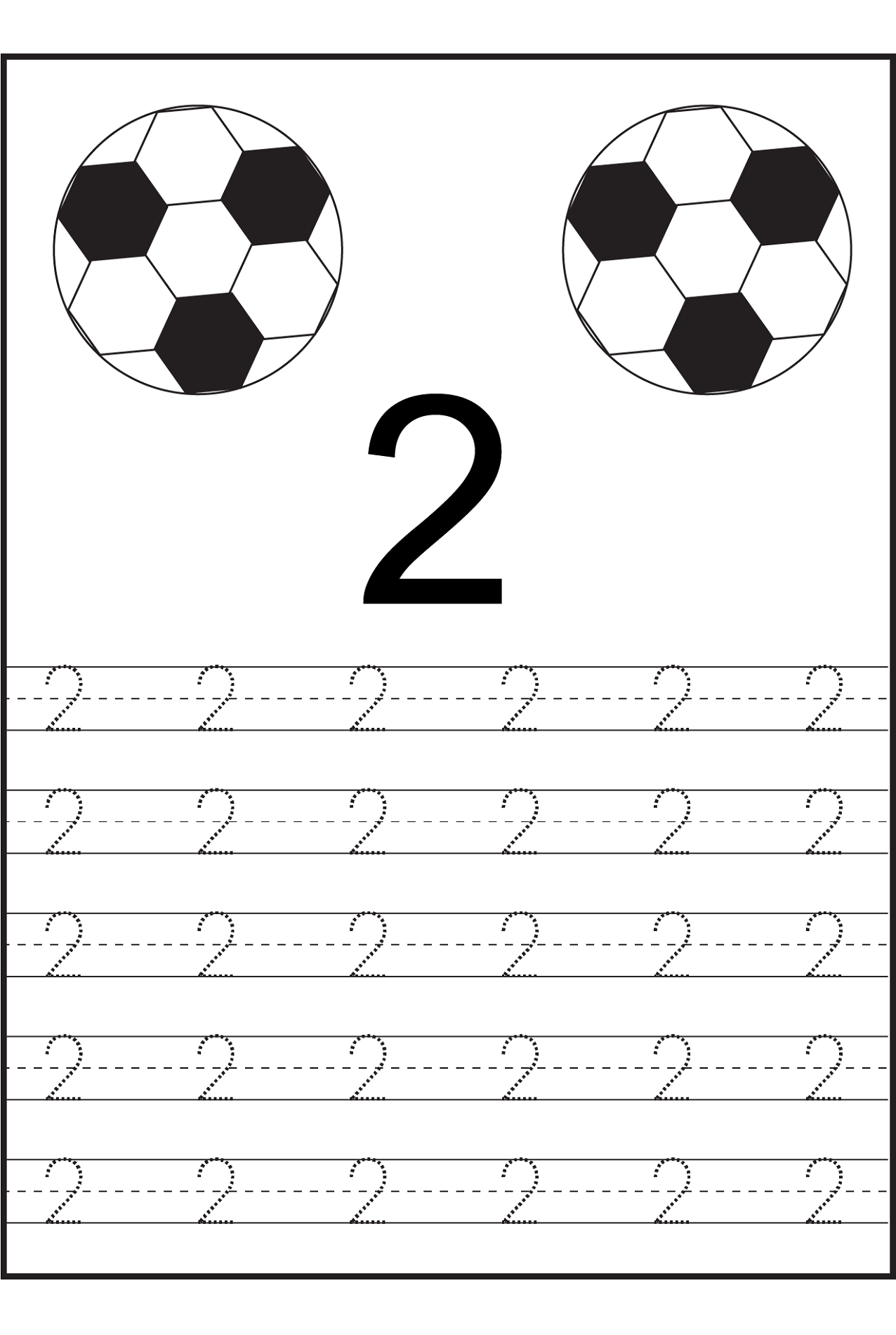 Trace Number 2 Worksheets Activity Shelter Trace Number 2 Worksheets Activity Shelter