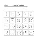 Tracing Numbers For Kg Printable Learning Printable