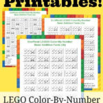 Unofficial LEGO Color By Number Printables Free LEGO