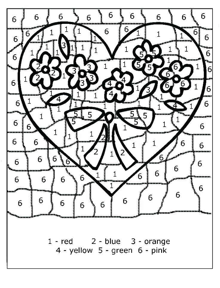 Valentines Color By Number Best Coloring Pages For Kids Valentines Color By Number Best Coloring Pages For Kids