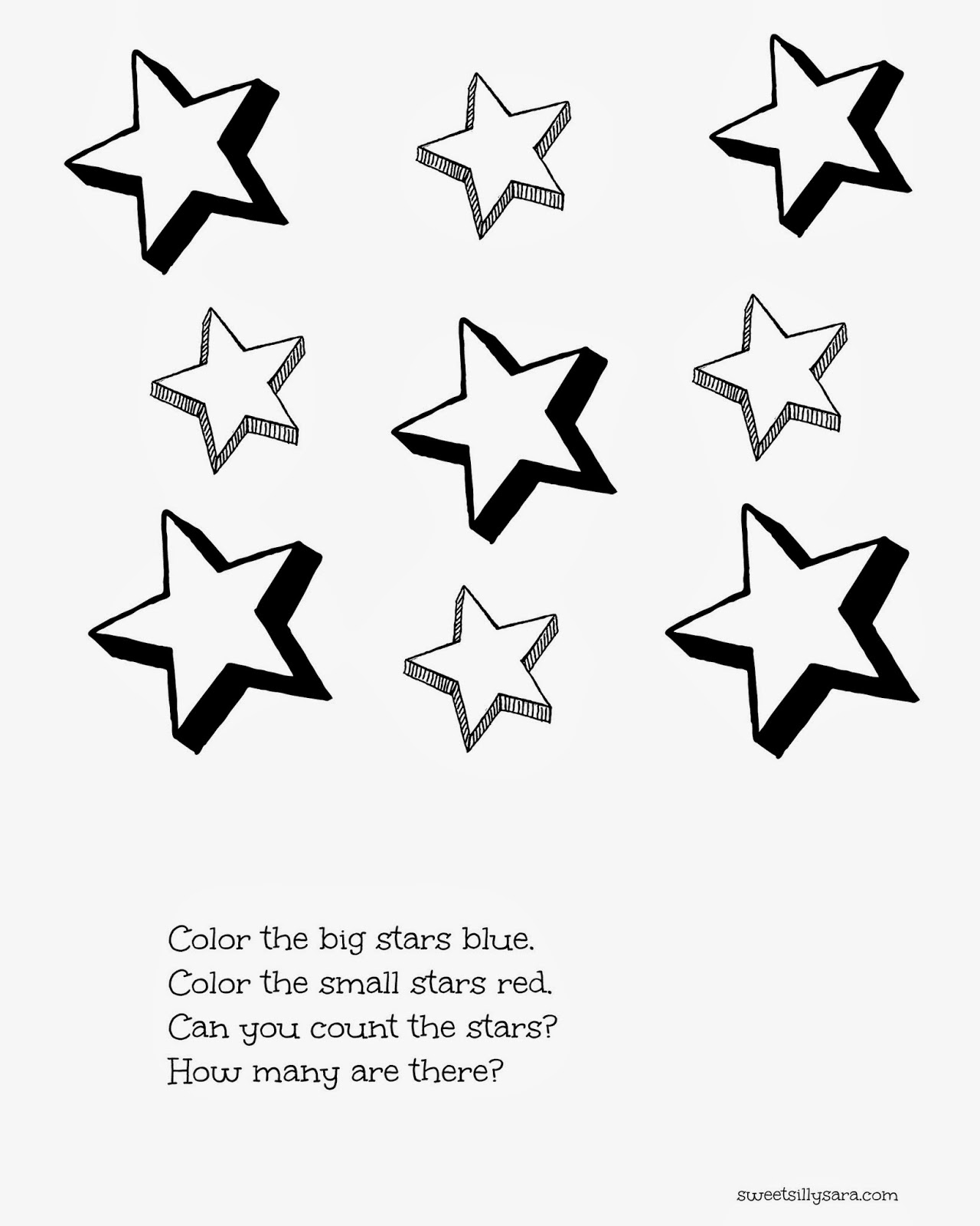 10 Best Images Of Counting Stars Worksheet Number The 